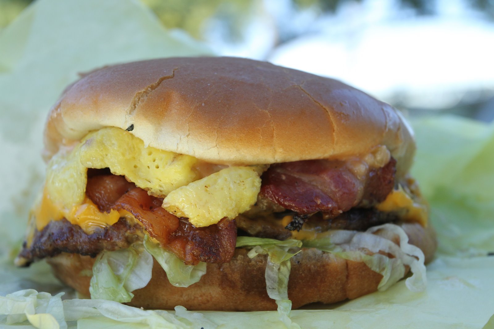 Bacon Double Cheeseburger – Louis Burger III | www.bagsaleusa.com/product-category/classic-bags/