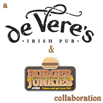 #sacburgermonth is brought to you by de Vere's Irish Pub and BurgerJunkies.com